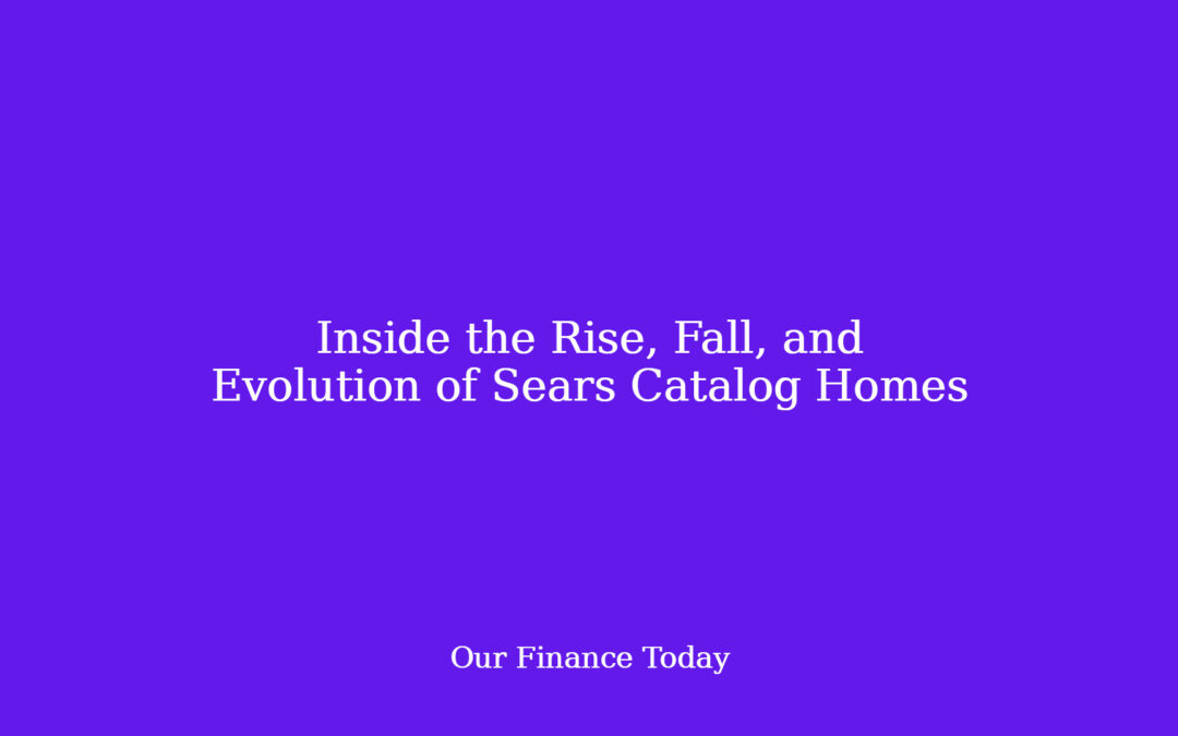 Inside the Rise, Fall, and Evolution of Sears Catalog Homes